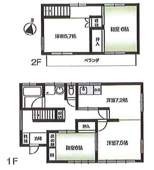 菖蒲・松本貸家