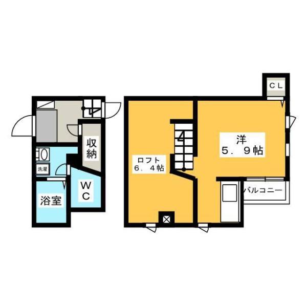 福岡市東区箱崎２丁目のアパート