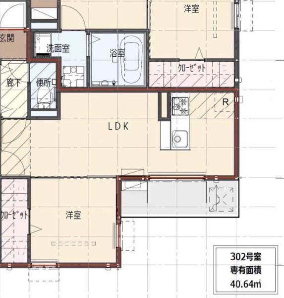 福岡市東区箱崎２丁目のアパート