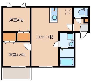 博多小町3(間取り)