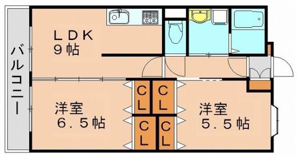 福岡市東区原田２丁目のアパート