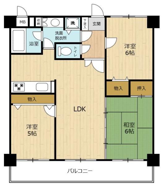 グーテンハイツ箱崎3