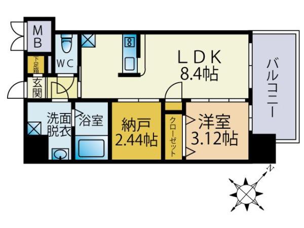 福岡市博多区吉塚６丁目のマンション