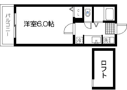 福岡市東区箱崎４丁目のアパート