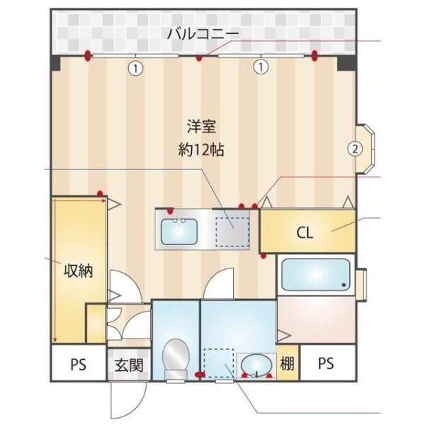 福岡市東区筥松２丁目のアパート
