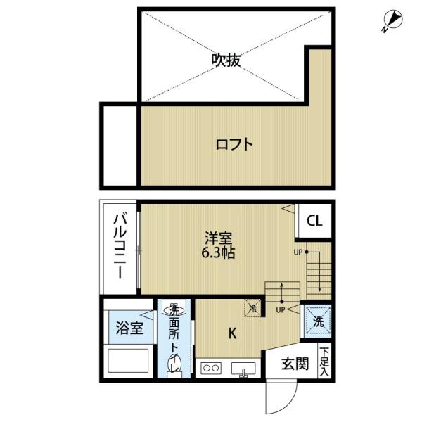 福岡市東区松島１丁目のアパート