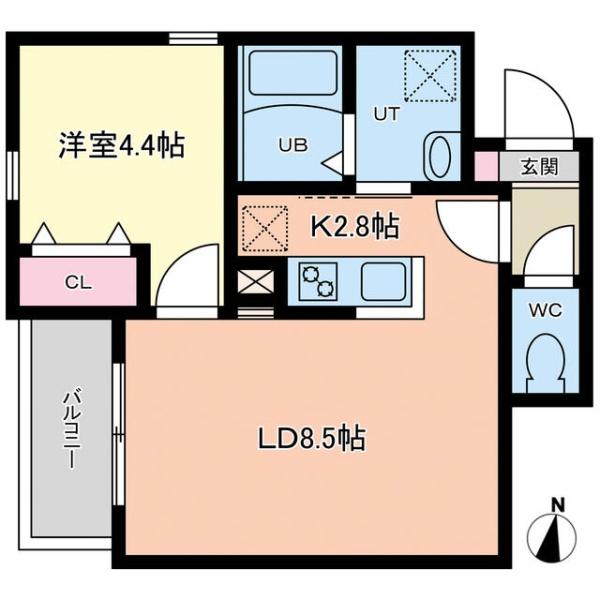 福岡市東区筥松４丁目のアパート
