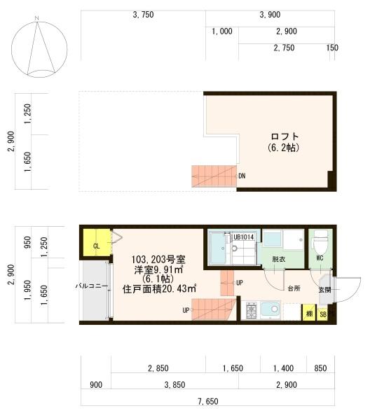 福岡市東区筥松４丁目のアパート