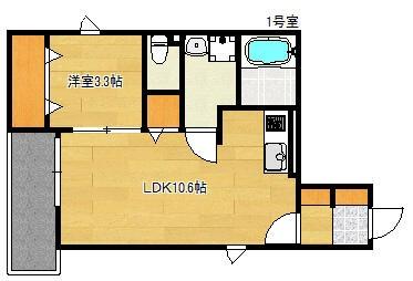 福岡市東区箱崎２丁目のアパート