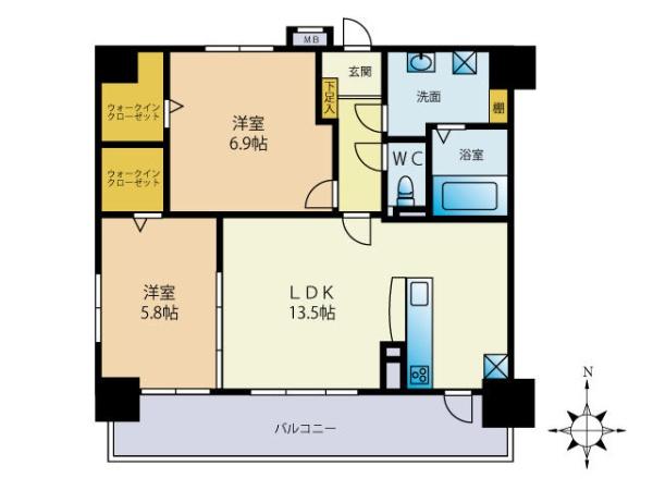 福岡市東区筥松２丁目のマンション