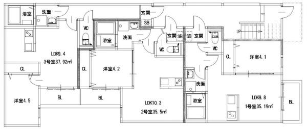 福岡市東区名島２丁目のアパート