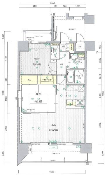 福岡市東区箱崎ふ頭３丁目のマンション