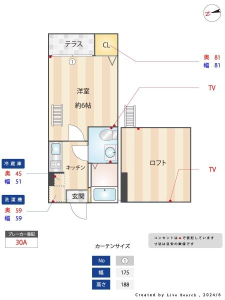 福岡市東区箱崎１丁目のアパート