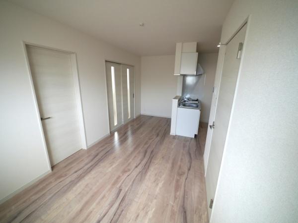 福岡市東区原田1丁目のアパート(リビング)