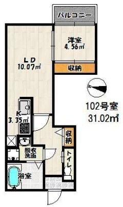 福岡市東区筥松３丁目のアパート