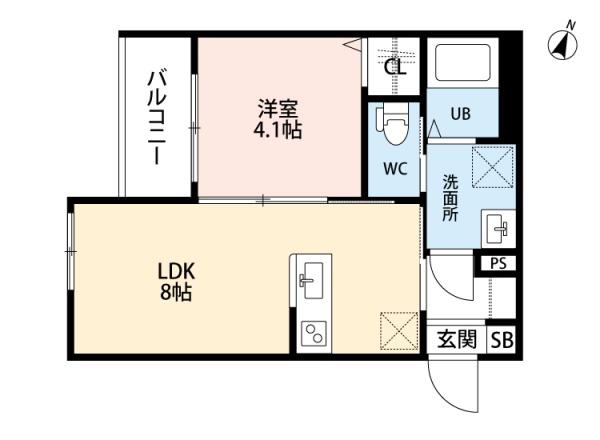 福岡市東区唐原１丁目のアパート