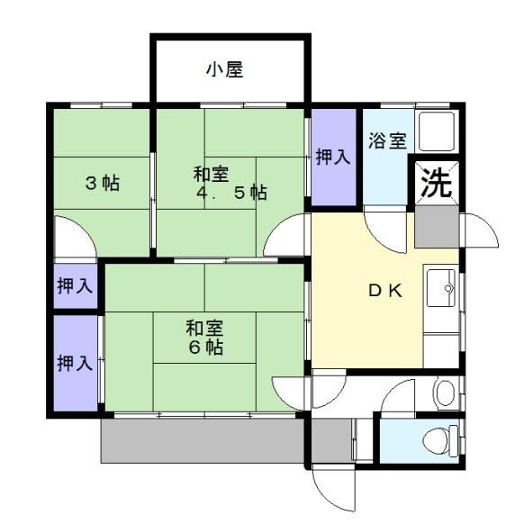 福岡市東区原田２丁目のアパート