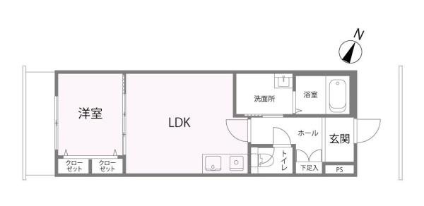 福岡市博多区吉塚１丁目のアパート