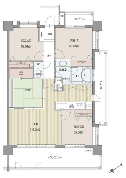 福岡市東区松島１丁目のマンション