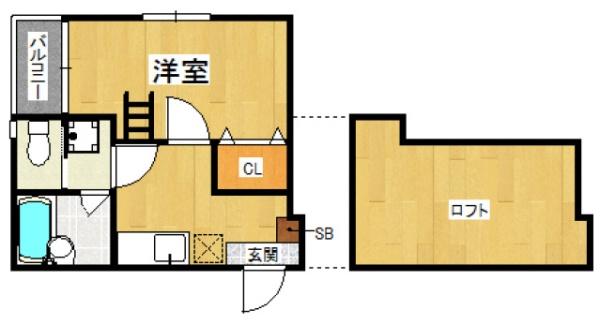 福岡市東区箱崎２丁目のアパート