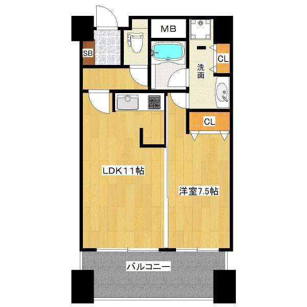 福岡市東区馬出１丁目のマンション