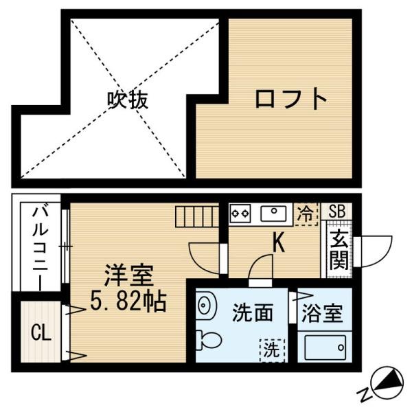 福岡市博多区吉塚１丁目のアパート
