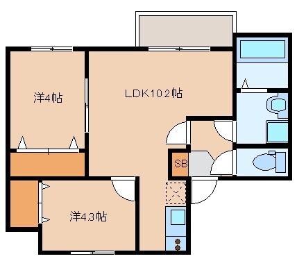 福岡市東区香椎駅東１丁目のアパート