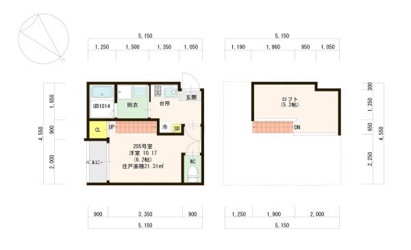福岡市東区名島５丁目のアパート