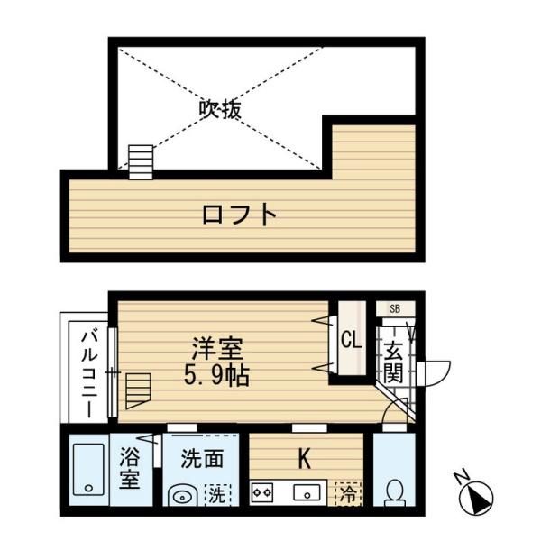 福岡市東区社領２丁目のアパート