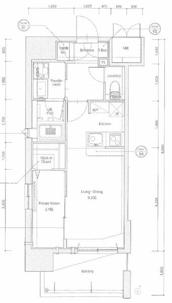 福岡市博多区千代３丁目のマンション