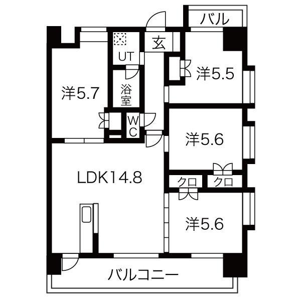 福岡市東区千早５丁目のマンション