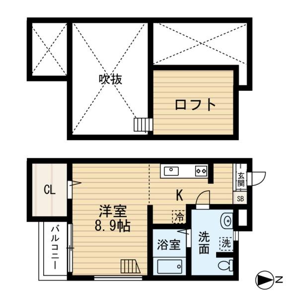 福岡市東区原田２丁目のアパート