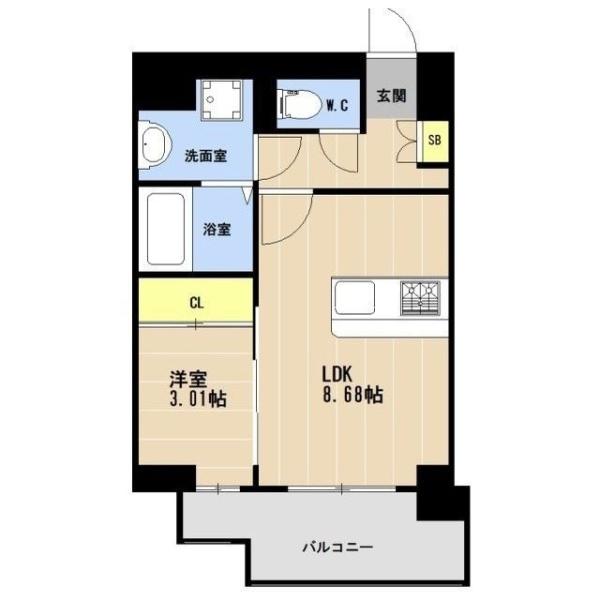 福岡市東区箱崎１丁目のマンション