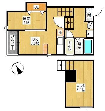 福岡市東区馬出４丁目のアパート