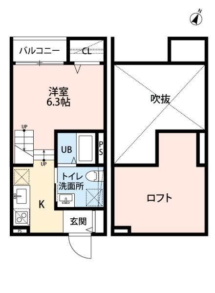 福岡市博多区吉塚５丁目のアパート