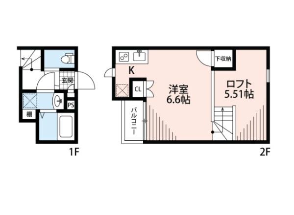 福岡市東区名島２丁目のアパート