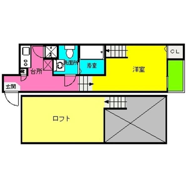 福岡市博多区千代１丁目のアパート