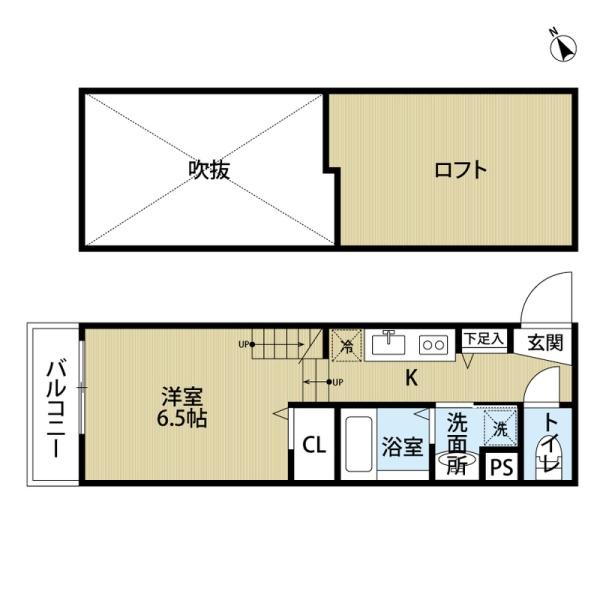 福岡市東区筥松１丁目のアパート