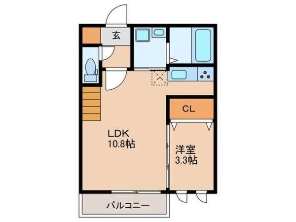 福岡市博多区吉塚１丁目のアパート