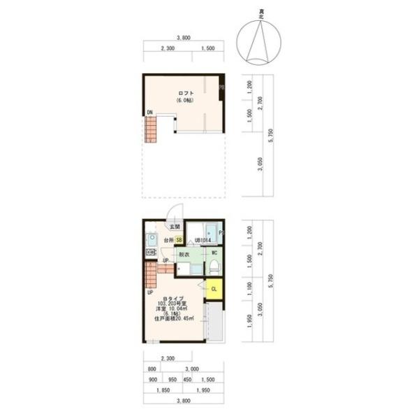 福岡市東区筥松３丁目のアパート