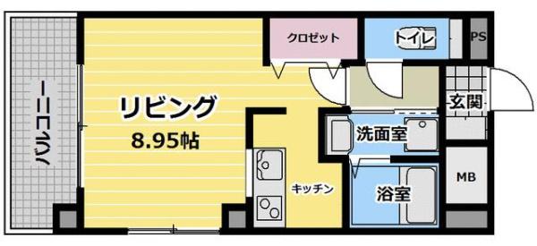 福岡市東区箱崎１丁目のマンション
