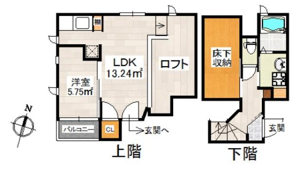 福岡市博多区吉塚１丁目のアパート