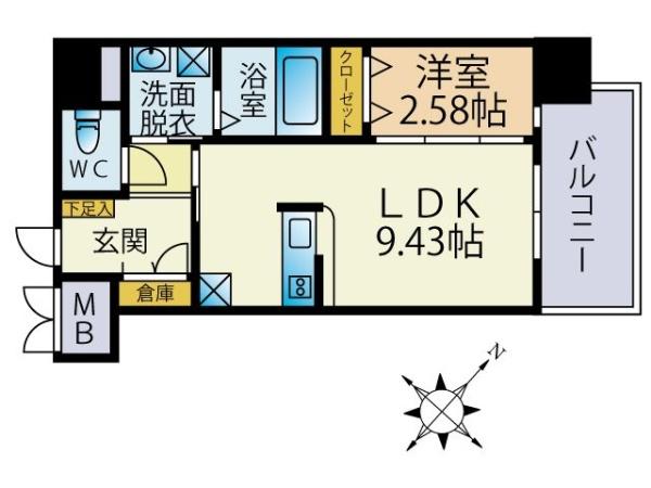 福岡市博多区吉塚６丁目のマンション
