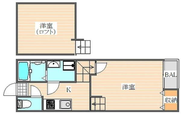 福岡市東区馬出２丁目のアパート