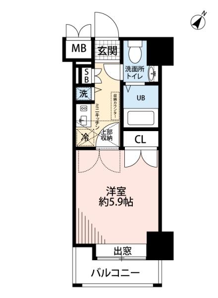 福岡市東区馬出１丁目のマンション