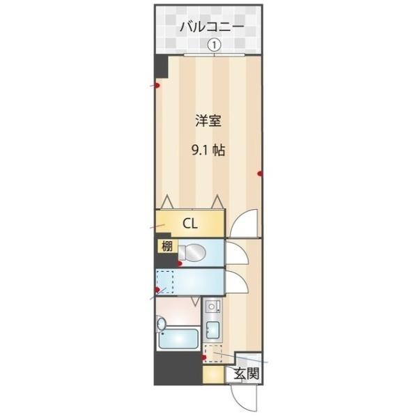 福岡市東区箱崎１丁目のマンション