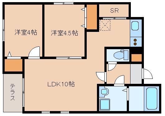 福岡市博多区千代１丁目のアパート
