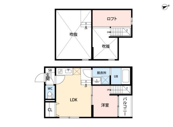 福岡市東区箱崎４丁目のアパート