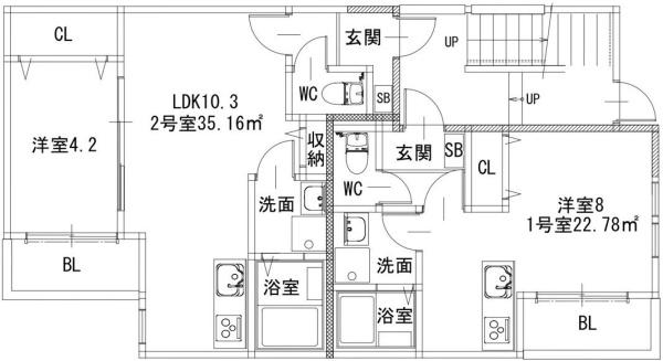 福岡市東区馬出4丁目のアパート