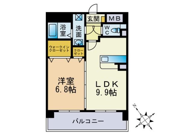福岡市東区馬出４丁目のマンション